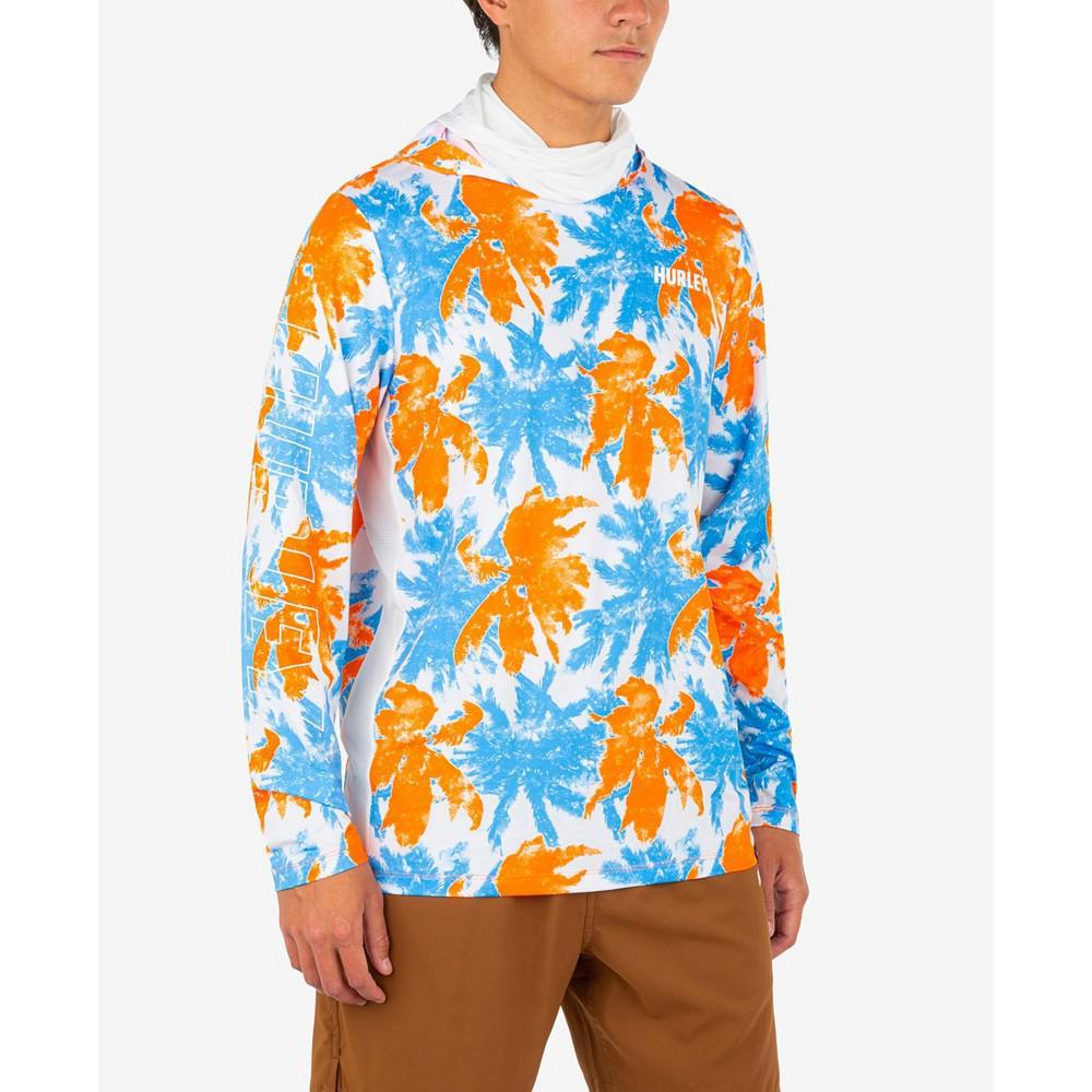 商品Hurley|Men's H2O-Dri Atticus Treachery UPF Long sleeve T-shirt,价格¥335,第5张图片详细描述