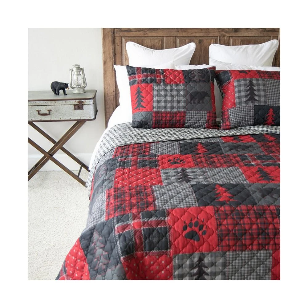 商品American Heritage Textiles|Red Forest Quilt Collection,价格¥1861,第3张图片详细描述