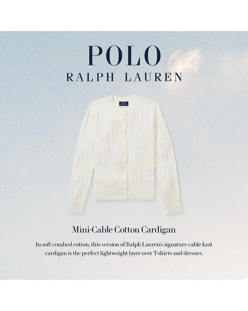 商品Ralph Lauren|赵露思同款女大童纯棉针织开衫,价格¥440,第3张图片详细描述