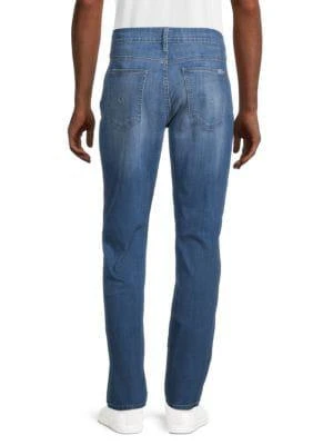 商品Hudson|Blake Slim-Straight Fit Jeans,价格¥300,第2张图片详细描述