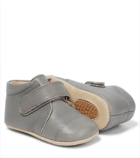 商品Petit Nord|Baby leather booties,价格¥236,第5张图�片详细描述