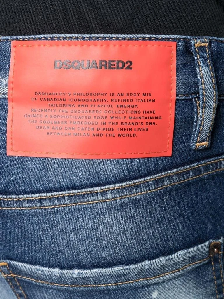 商品DSQUARED2|Dsquared2 men's blue cotton jeans,价格¥3599,第5张图片详细描述