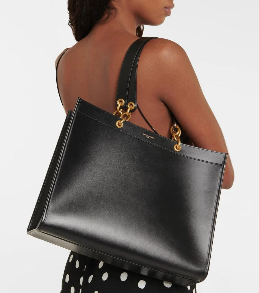 商品Yves Saint Laurent|Le Maillon S号皮革托特包,价格¥17404,第2张图片详细描述