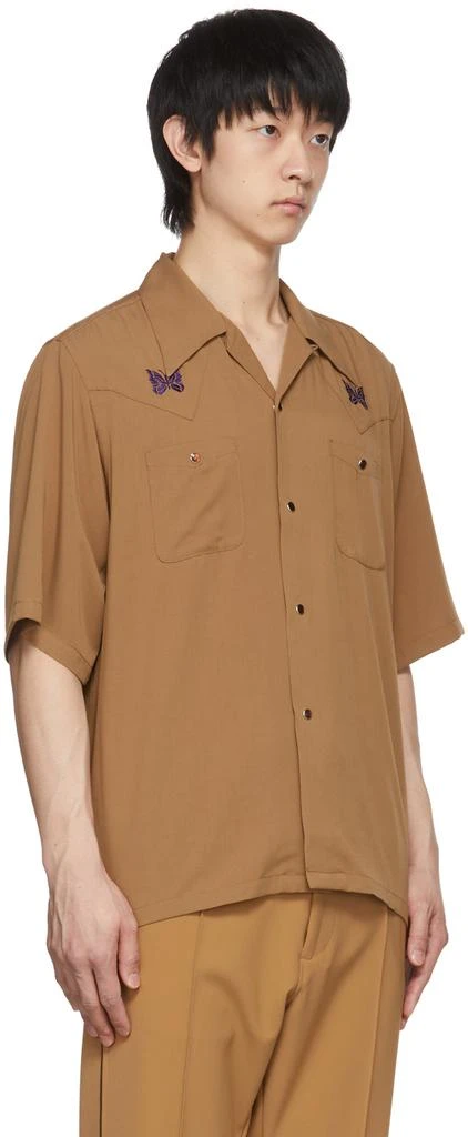 商品Needles|Brown Cowboy One-Up Shirt,价格¥806,第2张图片详细描述