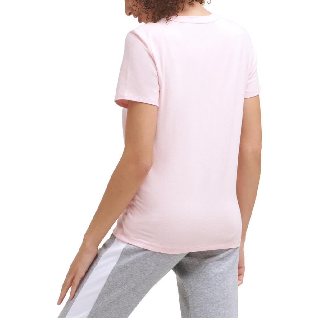 Tommy Hilfiger Sport Womens Cotton Blend Activewear T-Shirt商品第4张图片规格展示