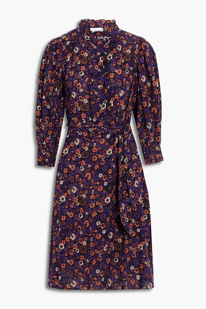 商品ANTIK BATIK|Paoli belted floral-print cotton dress,价格¥478,第1张图片