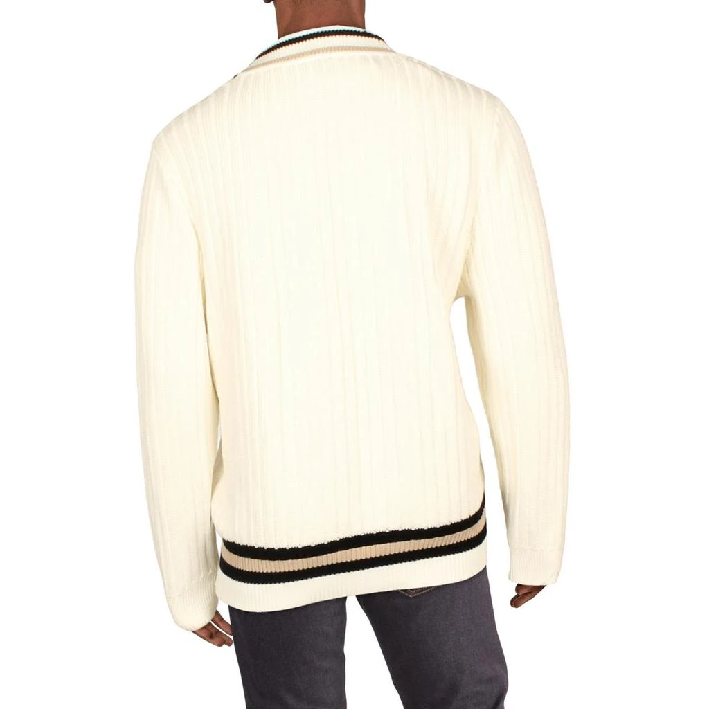 商品Lacoste|Lacoste Mens Cotton Contrast Trim Pullover Sweater,价格¥581,第2张图片详细描述