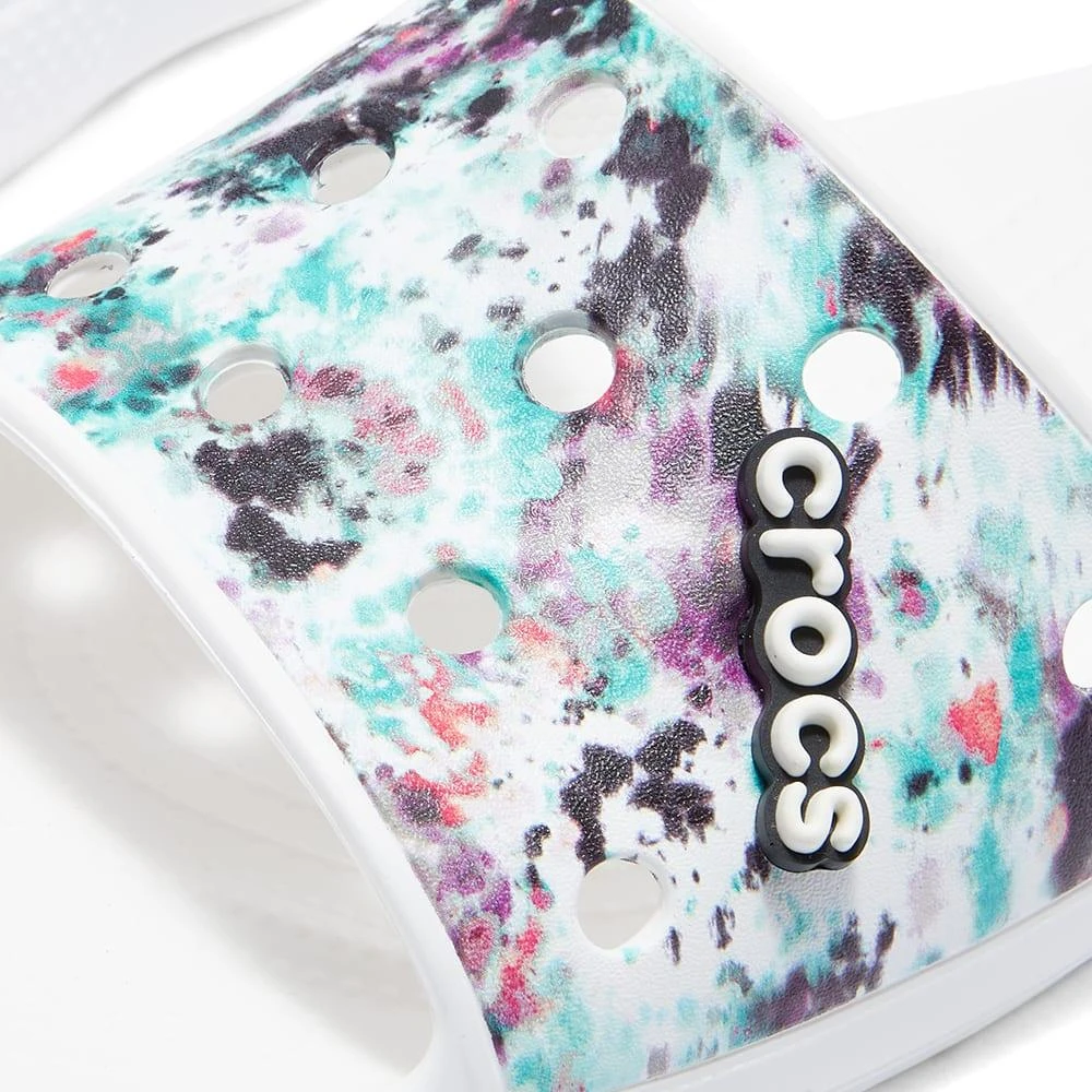 商品Crocs|Crocs Classic Crocs Tie Dye Slide,价格¥153,第4张图片详细描述