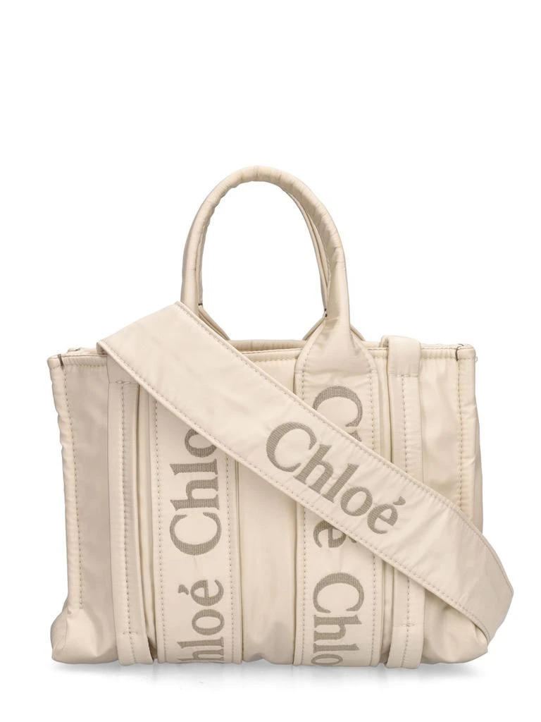 商品Chloé|Mini Woody Nylon Top Handle Bag,价格¥4832,第5张图片详细描述