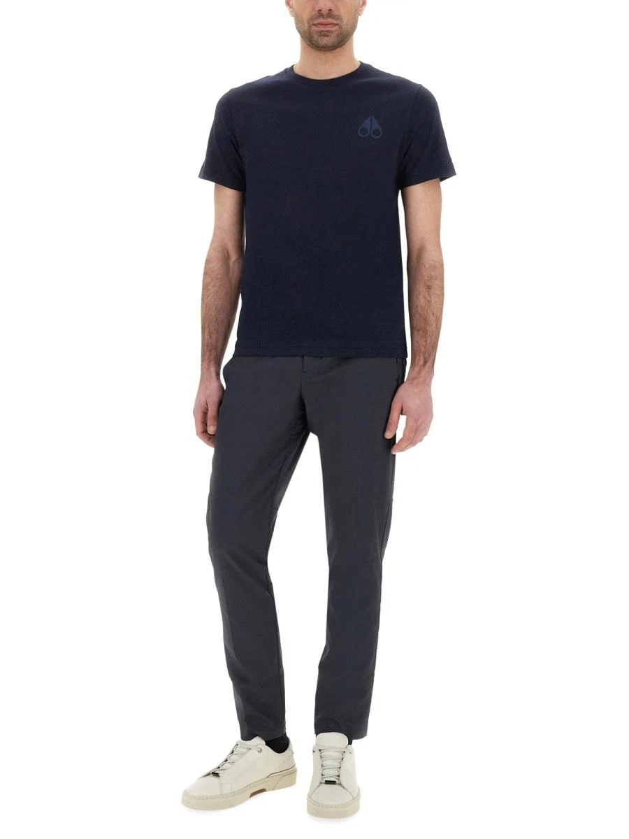 商品Moose Knuckles|Moose Knuckles 男士T恤 M15MT770833 蓝色,价格¥1093,第6张图片详细描述