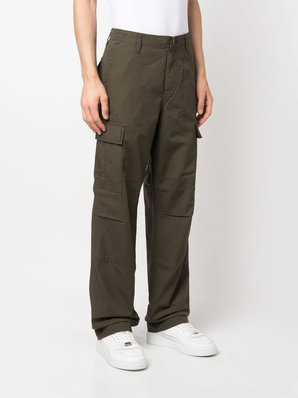 商品【预售7天】 Carhartt|Carhartt 男士休闲裤 I032467630232 绿色,价格¥1009,第4张图片详细描述