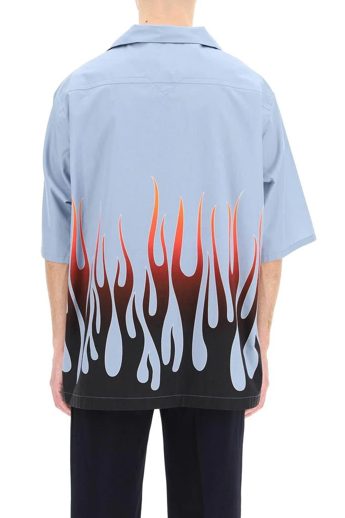 商品Kenzo|Kenzo short sleeve shirt with flame print,价格¥1597,第3张图片详细描述