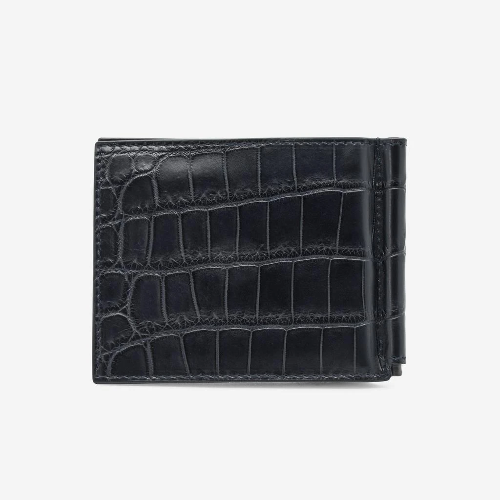 商品Bottega Veneta|Bottega Veneta Black Leather Card Holder 123180-V9023-4065,价格¥7193,第2张图片详细描述