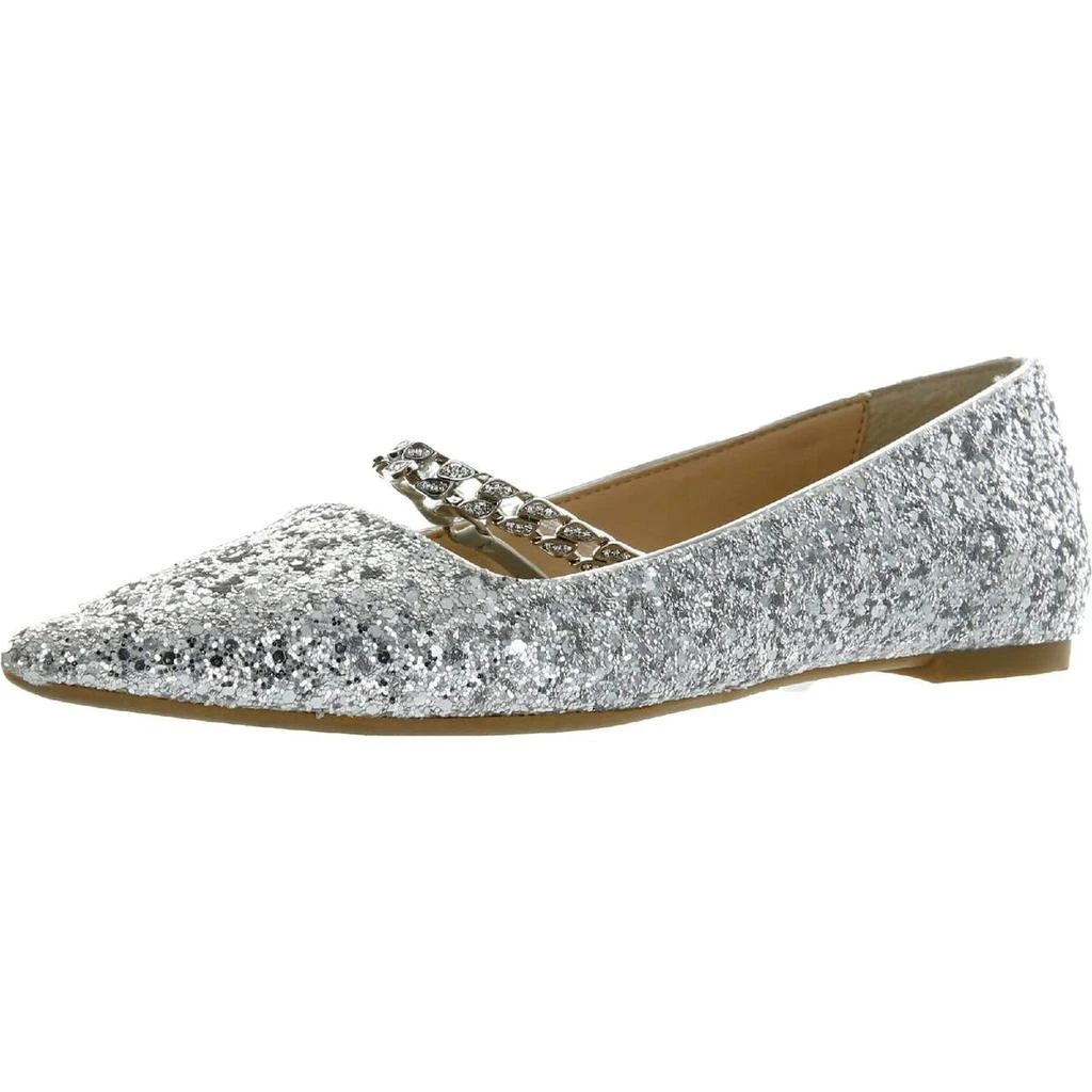 商品Badgley Mischka|Jewel Badgley Mischka Womens Jaclyn Rhinestone Mary Janes,价格¥161,第1张图片