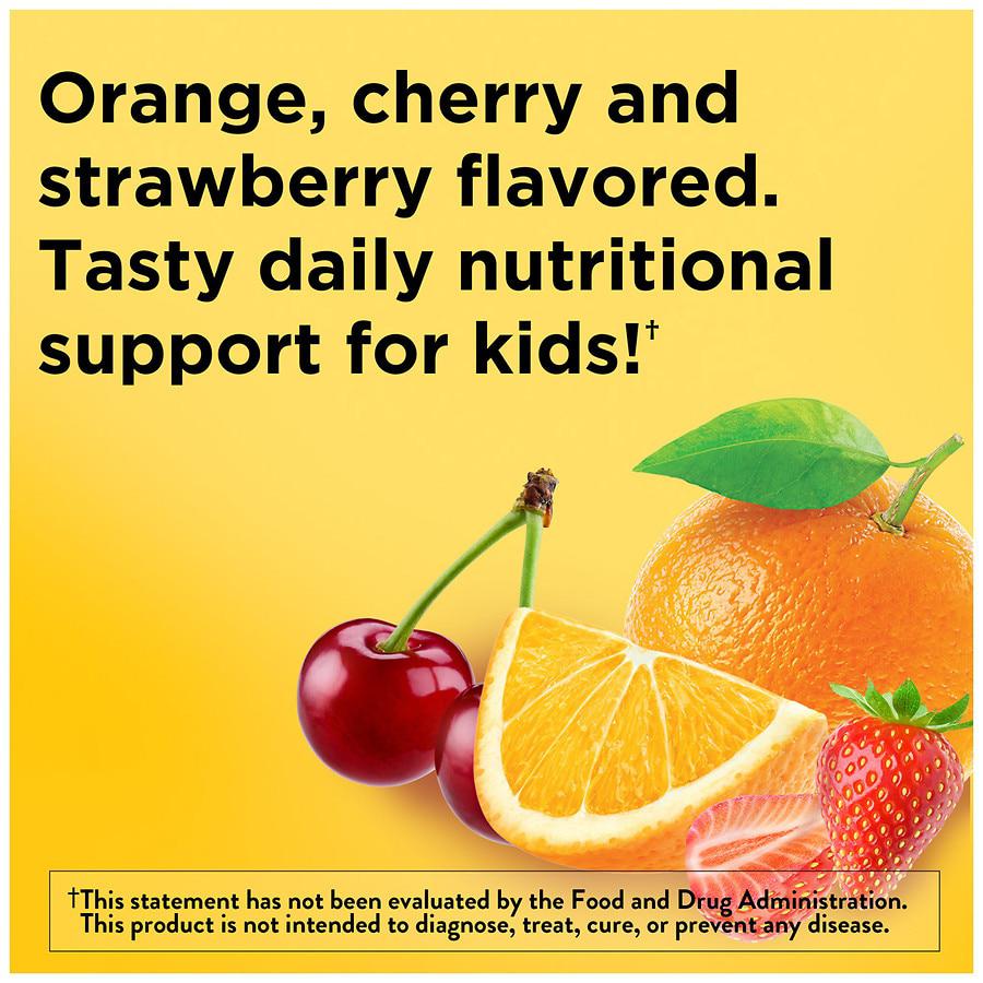 Kids First Multivitamin Gummies Orange, Cherry & Mixed Berry商品第2张图片规格展示
