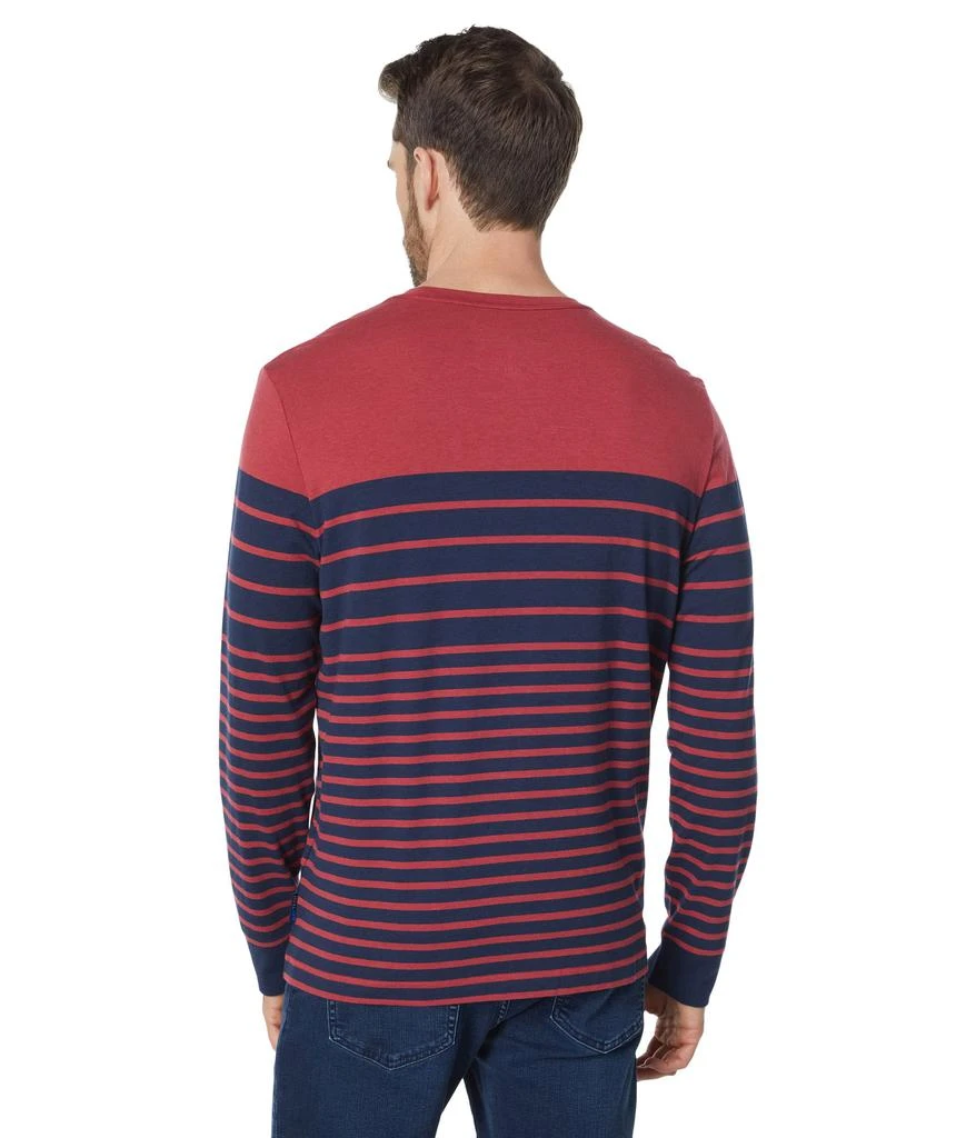 商品Nautica|Navtech Striped Long Sleeve T-Shirt,价格¥228,第2张图片详细描述