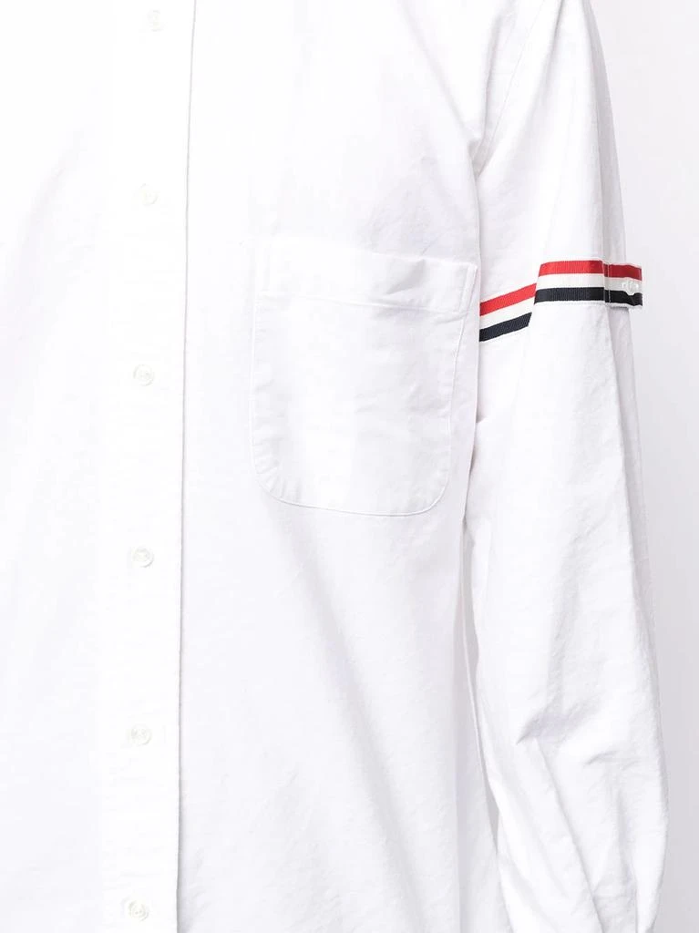 商品Thom Browne|THOM BROWNE grosgrain armband Oxford shirt,价格¥3277,第5张图片详细描述