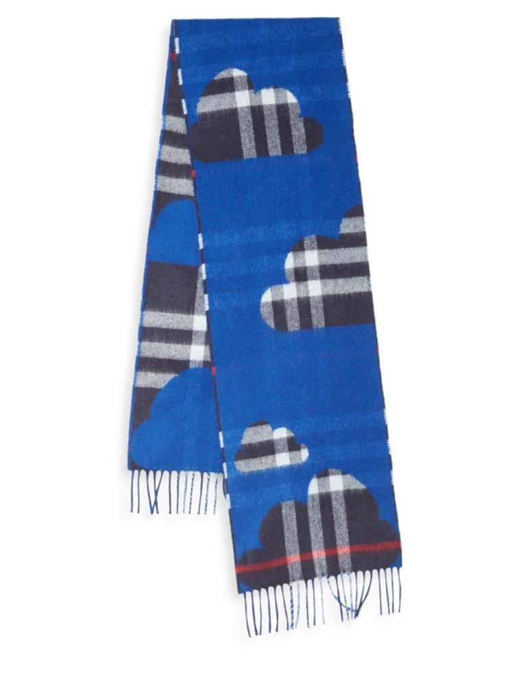 商品Burberry|Kid's Rain Check Cashmere Scarf,价格¥1206,第1张图片