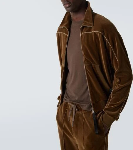 商品Tom Ford|莱赛尔纤维与棉质针织T恤,价格¥3636,第5张图片详细描述
