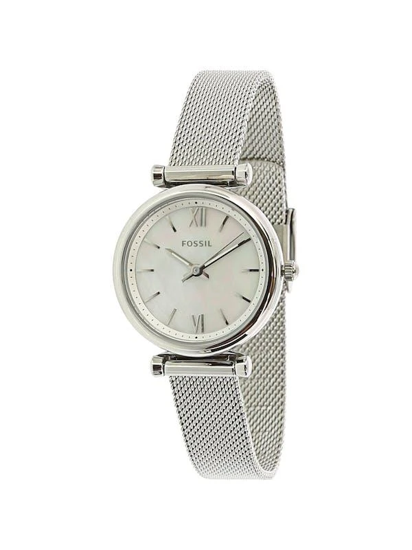 商品Fossil|Carlie ES4432 Elegant Japanese Movement Fashionable Three-Hand Stainless Steel Watch,价格¥547,第1张图片