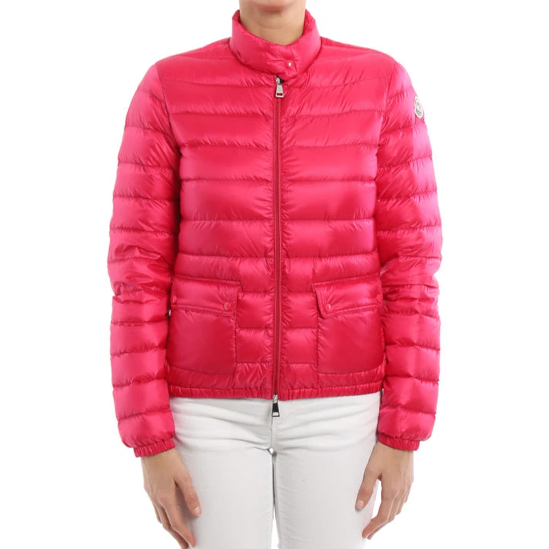 Moncler 盟可睐 女士粉色尼龙混纺棉服 4537999-53048-562 商品