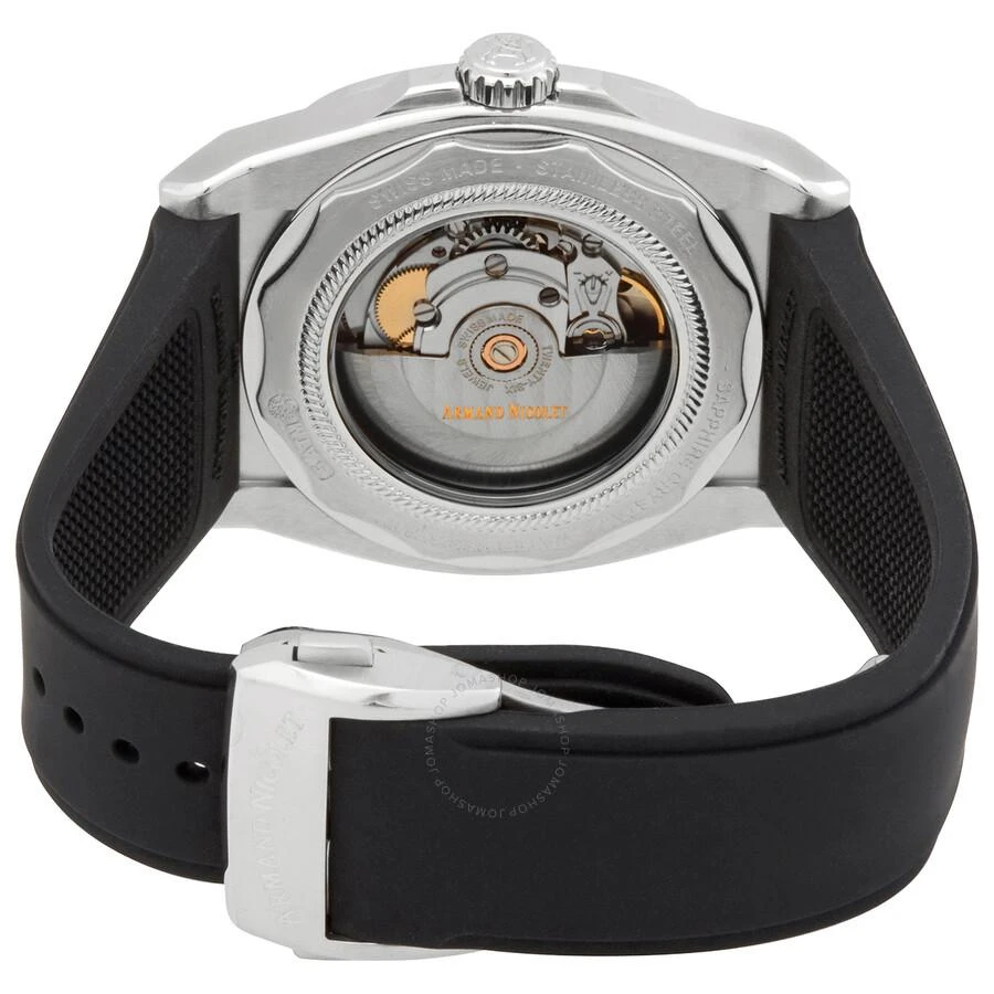 商品Armand Nicolet|JH9 Automatic Silver Dial Men's Watch A660HAA-AO-GG4710N,价格¥5276,第3张图片详细描述