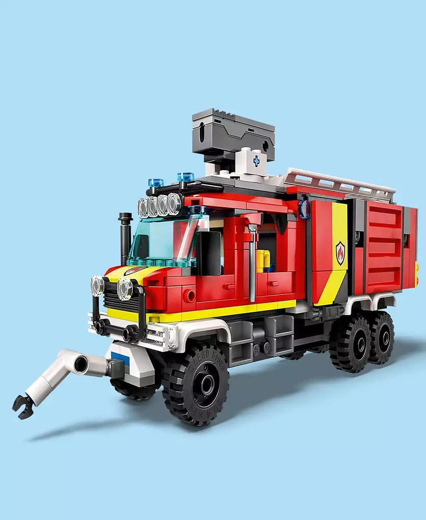 商品LEGO|City Fire Command Truck 60374 Building Toy Set with 3 Minifigures,价格¥411,第3张图片详细描述