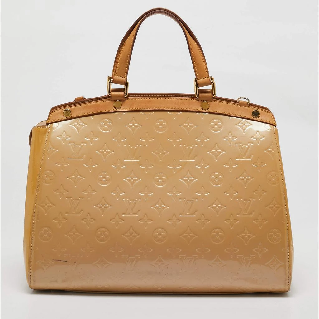 商品[二手商品] Louis Vuitton|Louis Vuitton Blanc Corail Monogram Vernis Brea GM Bag,价格¥3675,第4张图片详细描述