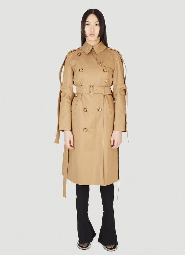 商品Burberry|Bramber Coat in Beige,价格¥26044,第1张图片