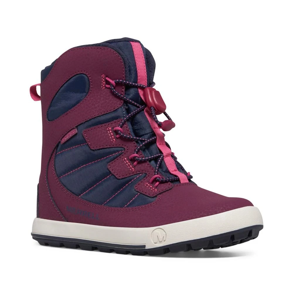 商品Merrell|Little Girls Snow Bank 4.0 Water-Resistant Boots from Finish Line,价格¥259,第1张图片