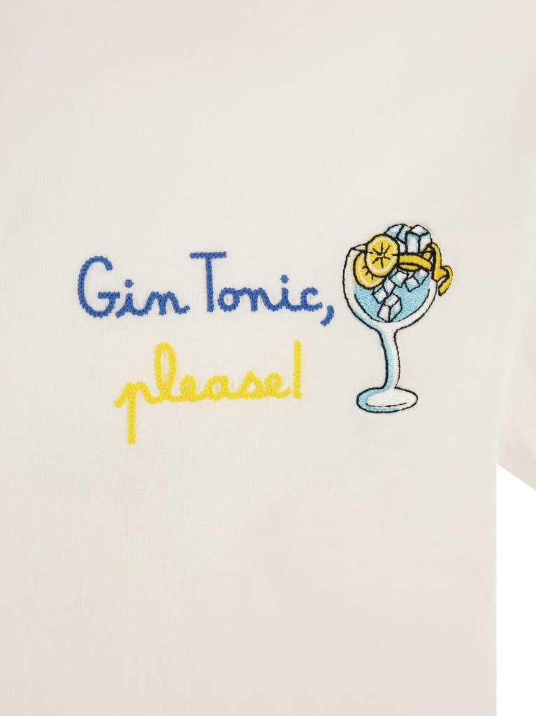 商品Mc2 Saint Barth|Cotton T-shirt With Glass Gin Please Print,价格¥699,第4张图片详细描述
