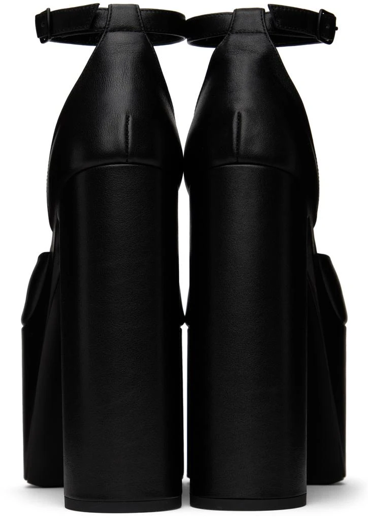 商品Balenciaga|Black Camden 160 Heeled Sandals,价格¥4518,第2张图片详细描述