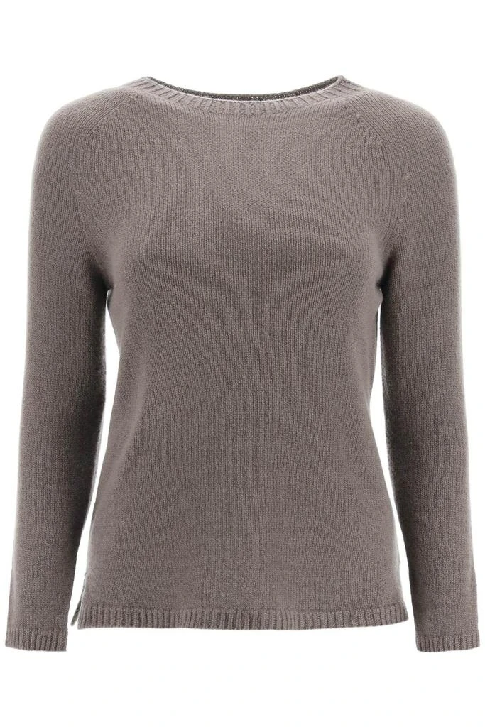 商品Max Mara|WOOL AND CASHMERE CREWNECK SWEATER,价格¥773,第1张图片