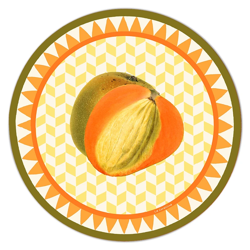 【国内直发】La Corallina 珂若琳娜水果乐园系列Giudecca Four Season五星级酒店餐垫杯垫 商品