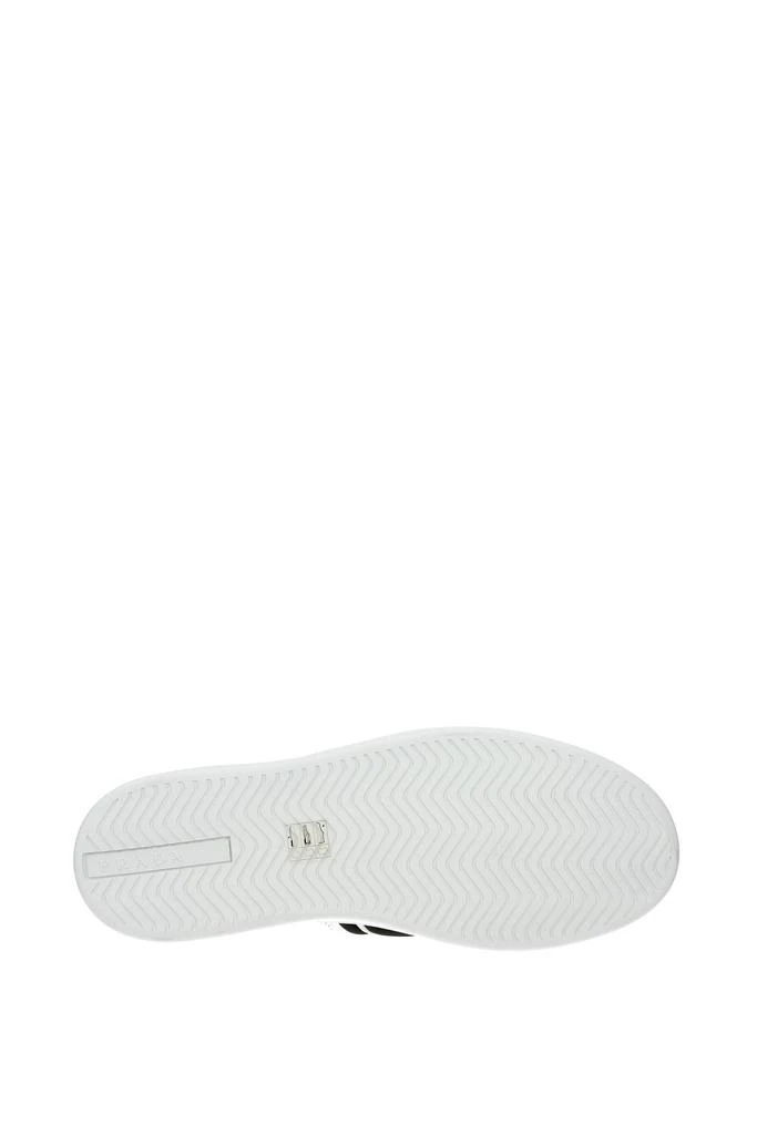 商品Prada|Sneakers Leather White Black,价格¥3246,第5张图片详细描述