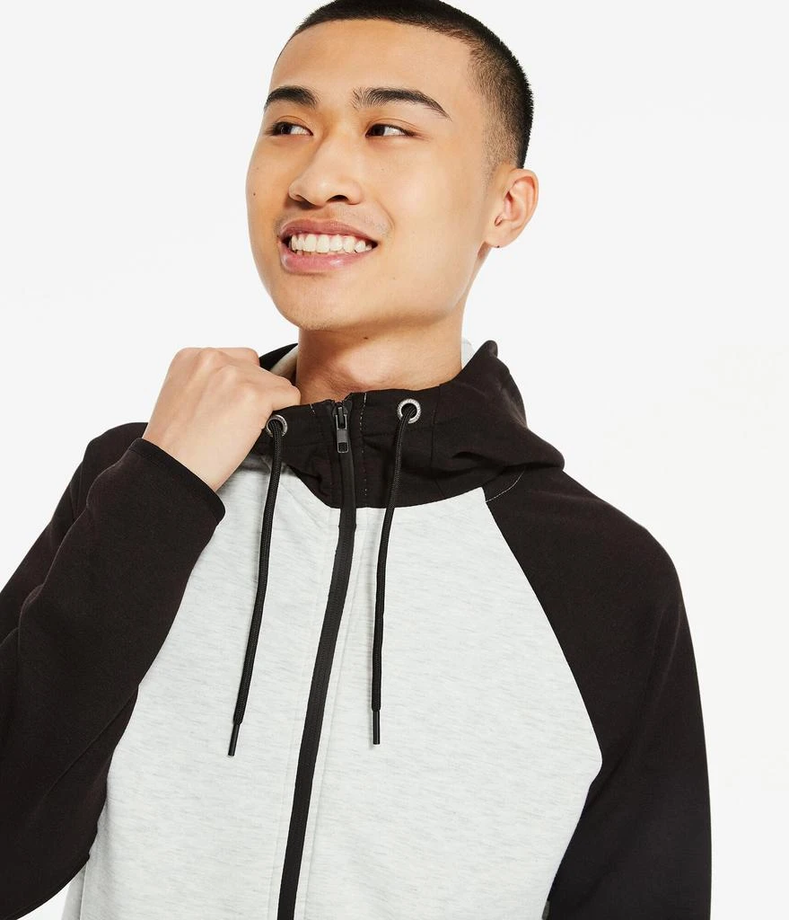 商品Aeropostale|Aeropostale Men's Air Softspun Tech Fleece Colorblocked Full-Zip Hoodie,价格¥128,第3张图片详细描述