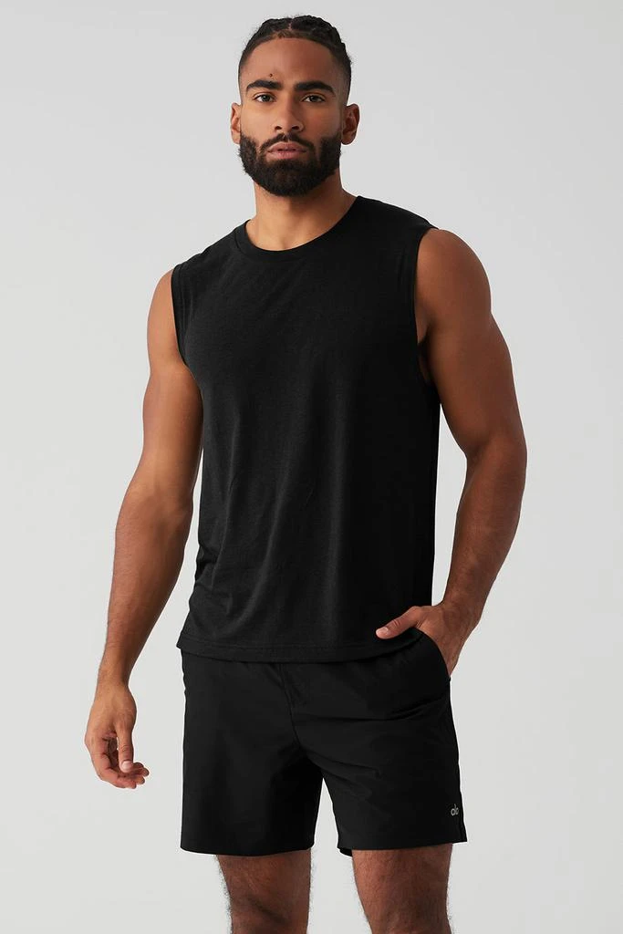 商品Alo|The Triumph Muscle Tank - Black,价格¥250,第1张图片