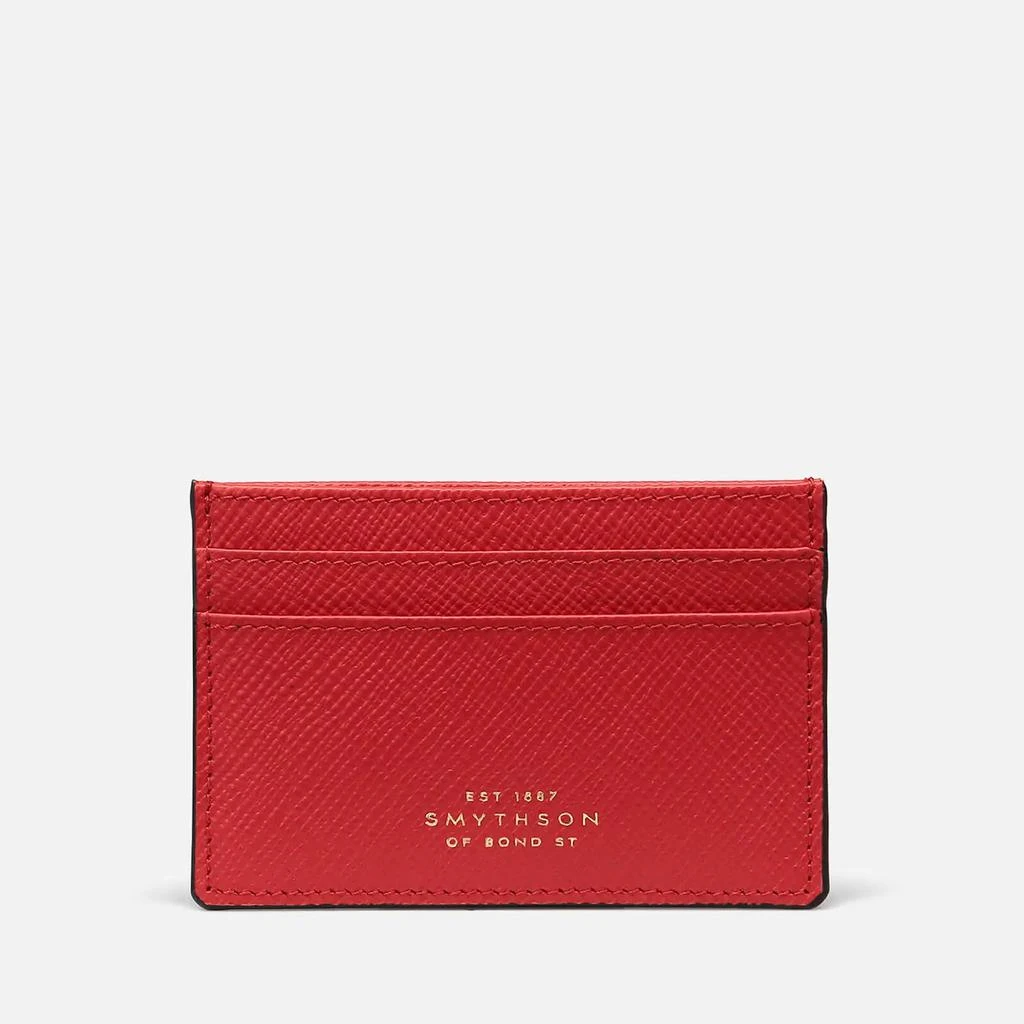 商品SMYTHSON|Smythson Women's Panama Flat Card Holder,价格¥670,第1张图片