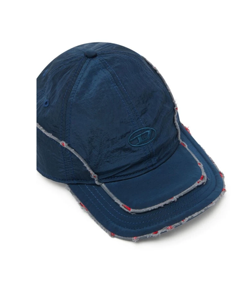 商品【商品预��售7天】 Diesel|Diesel 男士帽子 A174140KNAM81E 蓝色,价格¥1291,第4张图片详细描述