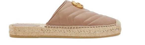 商品Gucci|Leather espadrilles,价格¥4627,第1张图片