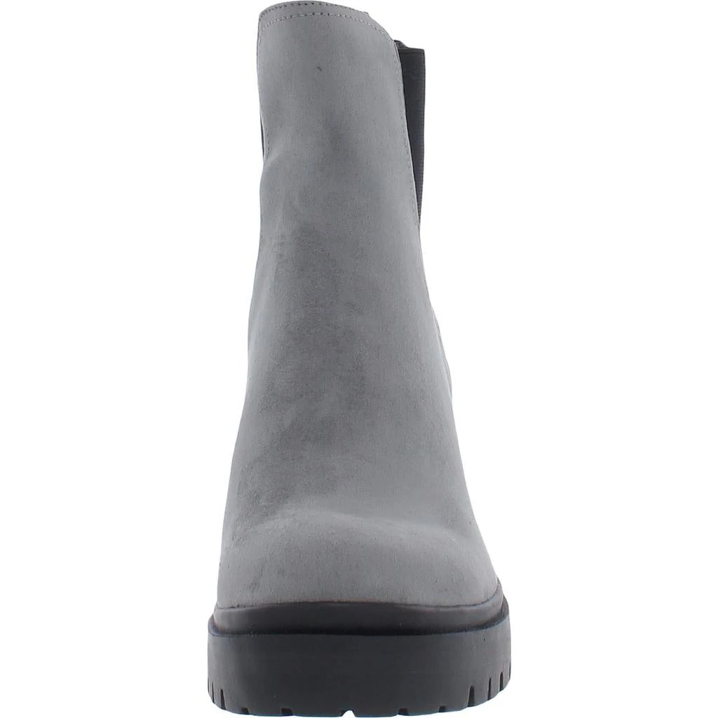 商品Nine West|Nine West Womens Quies 2 Suede Block Heel Chelsea Boots,价格¥252,第2张图片详细描述