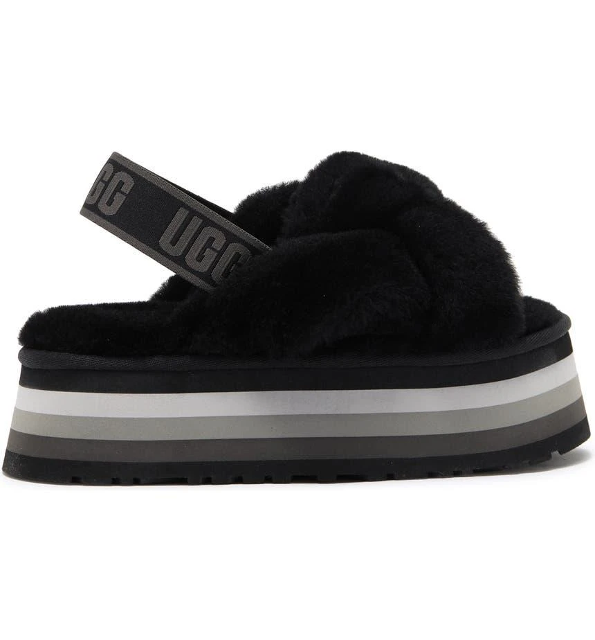 商品UGG|Disco Knot Genuine Shearling Slide,价格¥450,第3张图片详细描述