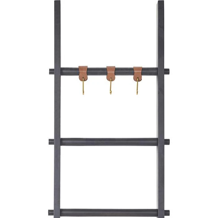 商品Renwil|Ren-Wil Mareva Decorative Ladder for Throws with Faux Leather Accent Hooks,价格¥4098,第3张图片详细描述