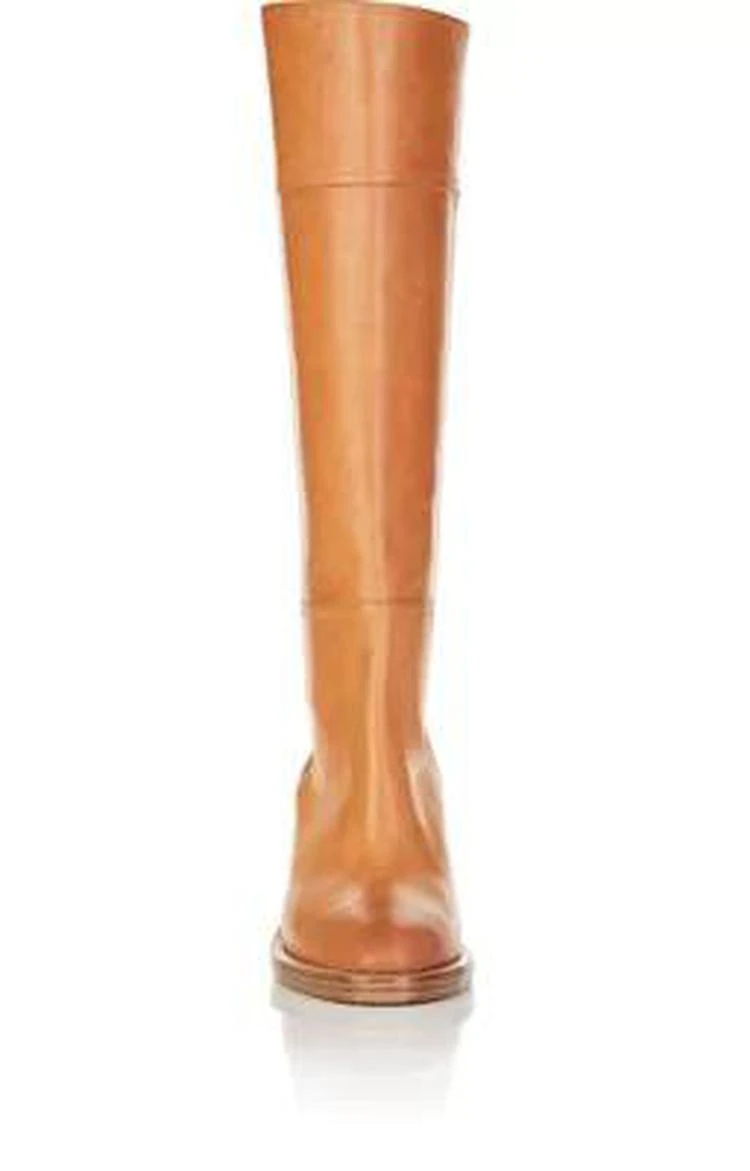 商品MAISON MARGIELA|Leather Knee-High Boots,价格¥10309,第4张图片详细描述