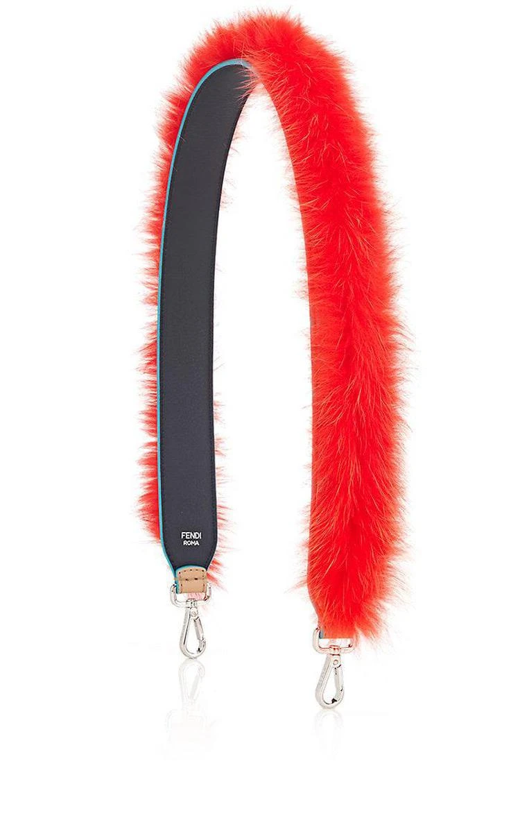 商品Fendi|Strap You Fur Shoulder Strap,价格¥9297,第1张图片