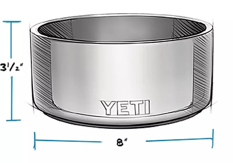 商品YETI|YETI Boomer 8 Dog Bowl,价格¥499,第5张图片详细描述