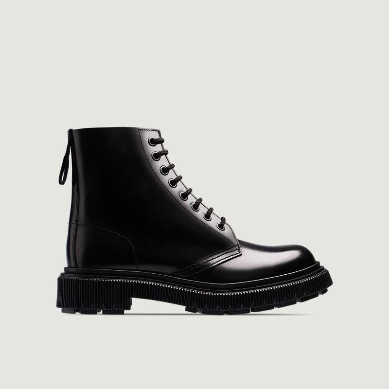 商品Adieu Paris|Type 129 Adieu x Etudes leather boots Black ADIEU,价格¥3284,第1张图片