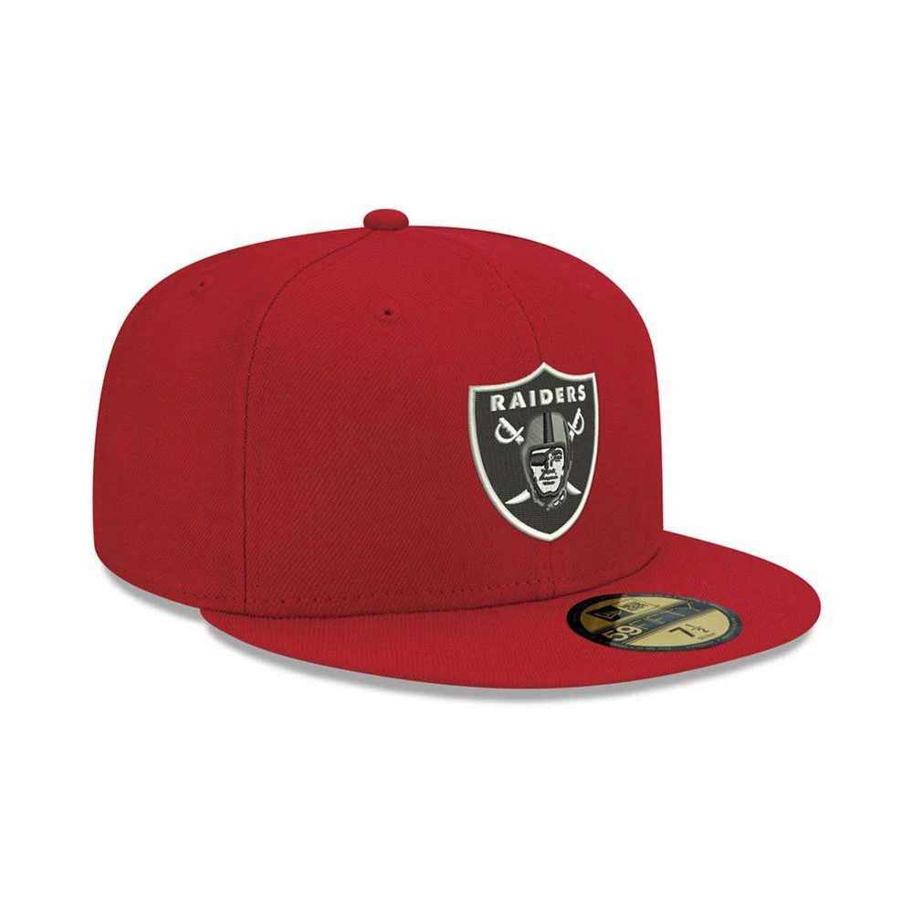 商品New Era|Oakland Raiders Basic Fashion 59FIFTY FITTED 棒球帽,价格¥309,第3张图片详细描述