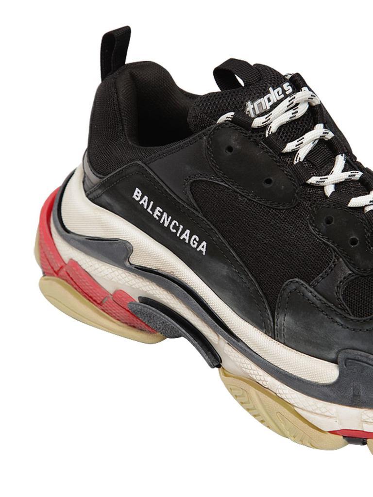 商品Balenciaga|Triple S Suede, Leather & Mesh Sneakers,价格¥7890,第6张图片详细描述