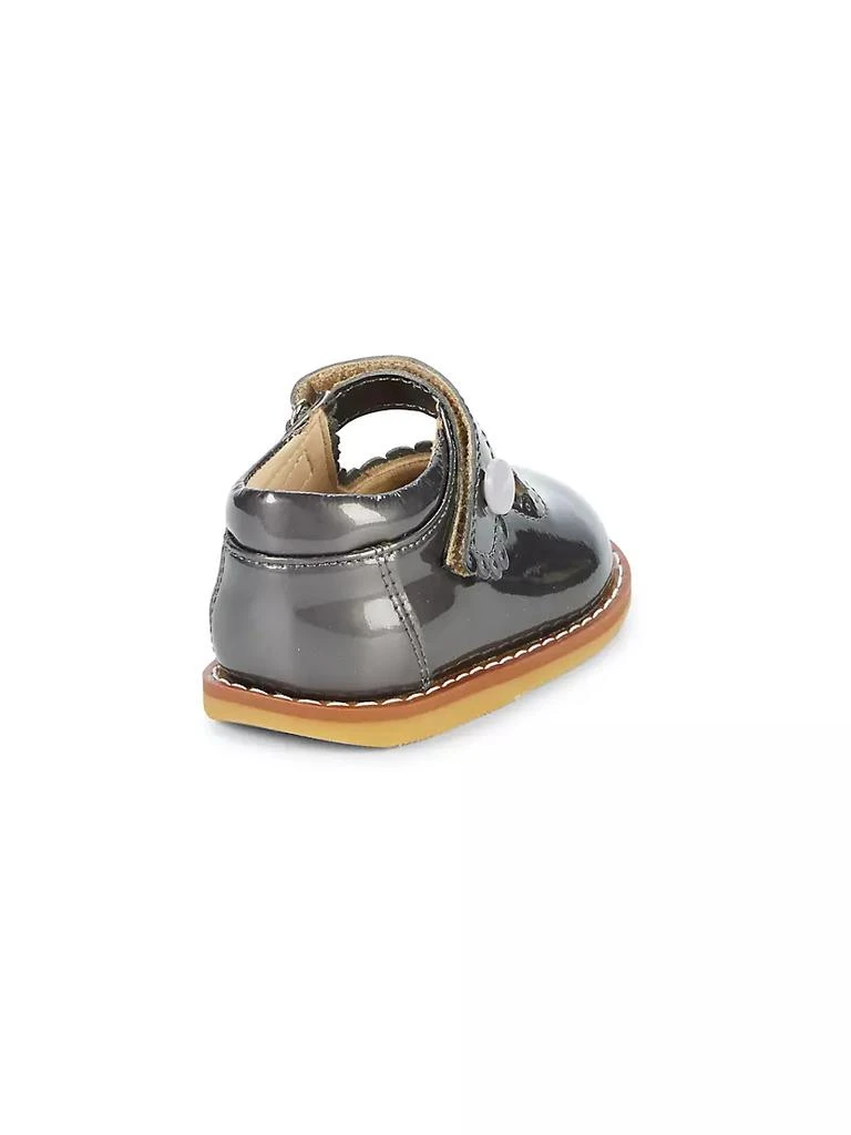 商品Elephantito|Kid's Scallop Patent Leather Mary Jane Flats,价格¥496,第2张图片详细描述